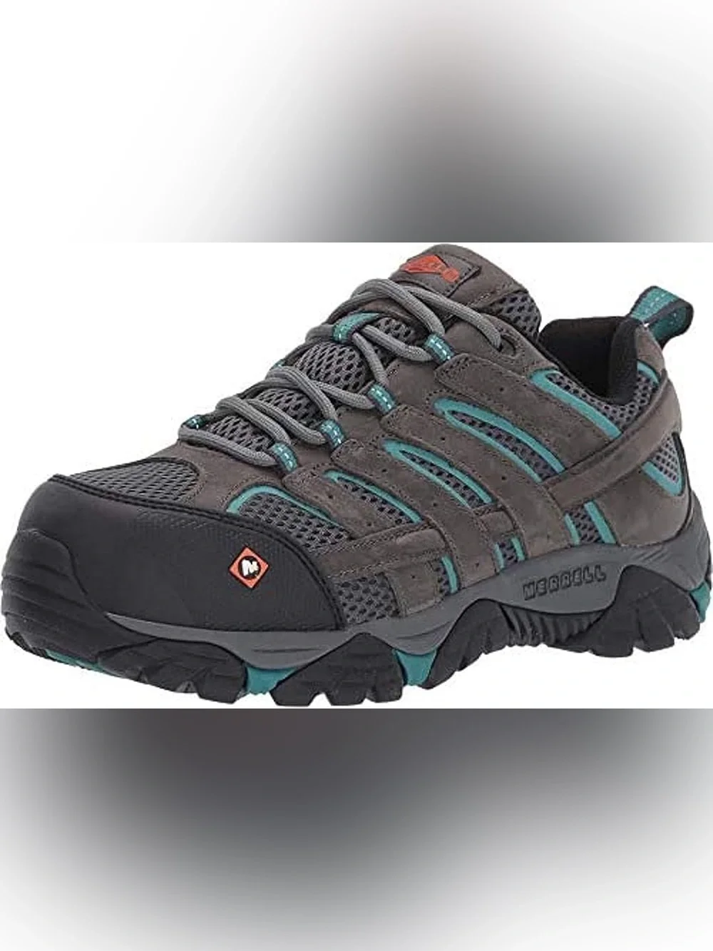 NEW Merrell Work Moab Vertex Vent Composite Toe Womens Size 8 Brown Shoes Boot